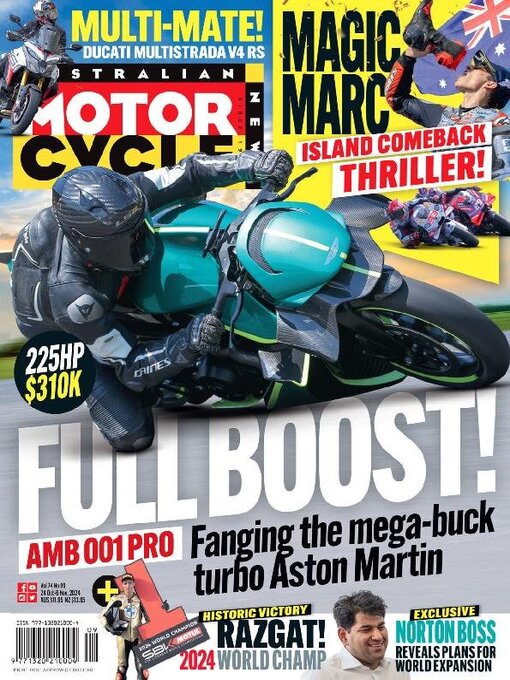 Title details for Australian Motorcycle News by Citrus Media Digital Pty Ltd - Available